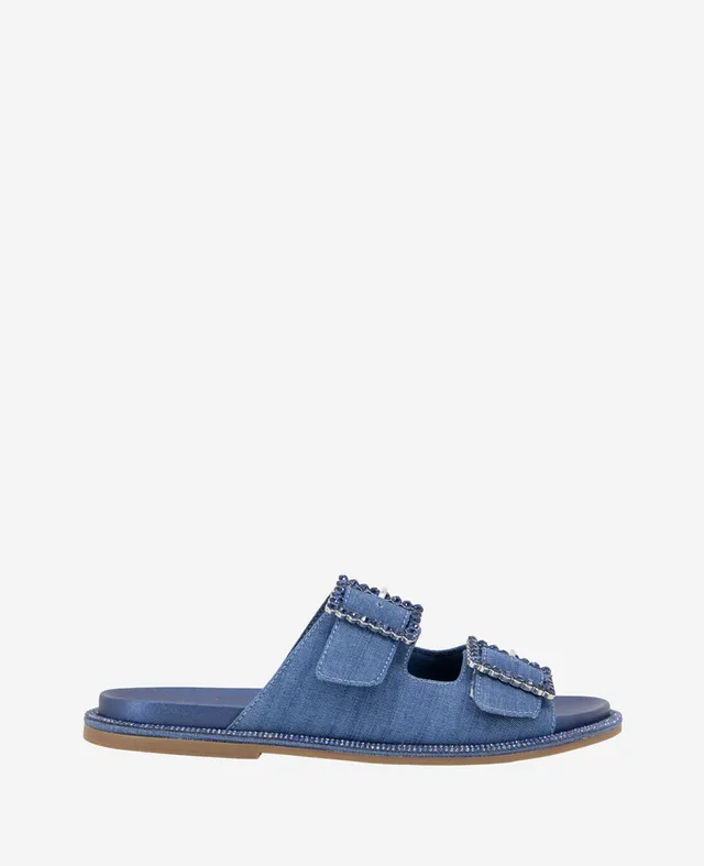 Kenneth Cole Reaction Shoes REACTION - The Sydney Slip On Denim Sandal sandali denim