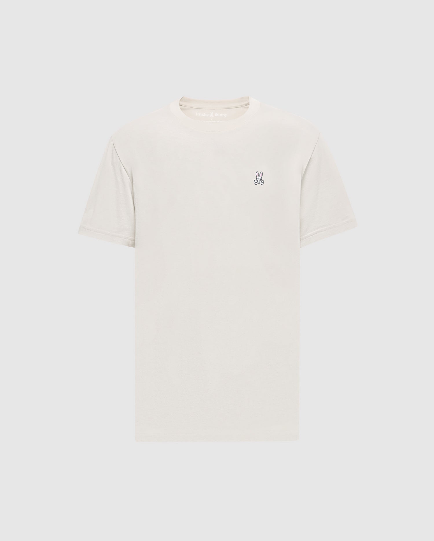 Psycho Bunny Men's Tees MENS CLASSIC CREW NECK TEE B6U014B200 maglietta Natural Linen