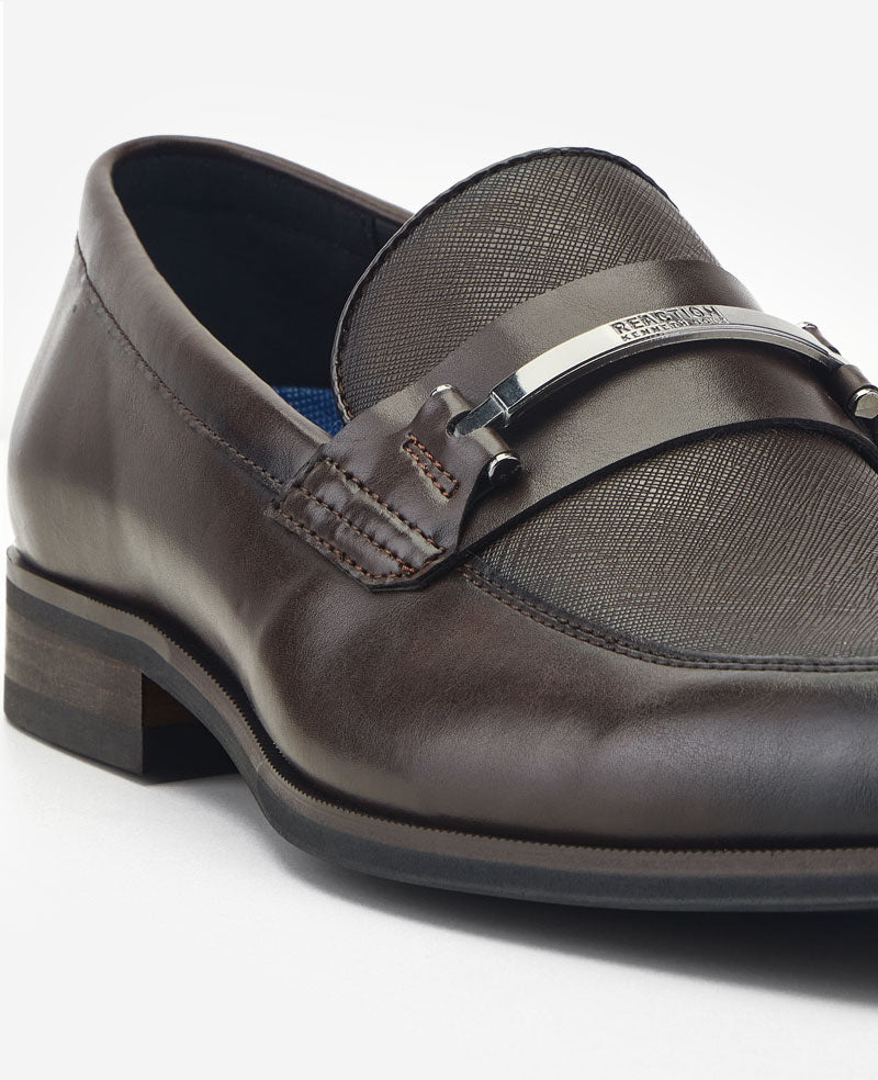 Kenneth Cole Reaction Shoes REACTION Marco Slip on Loafer mocassini marroni