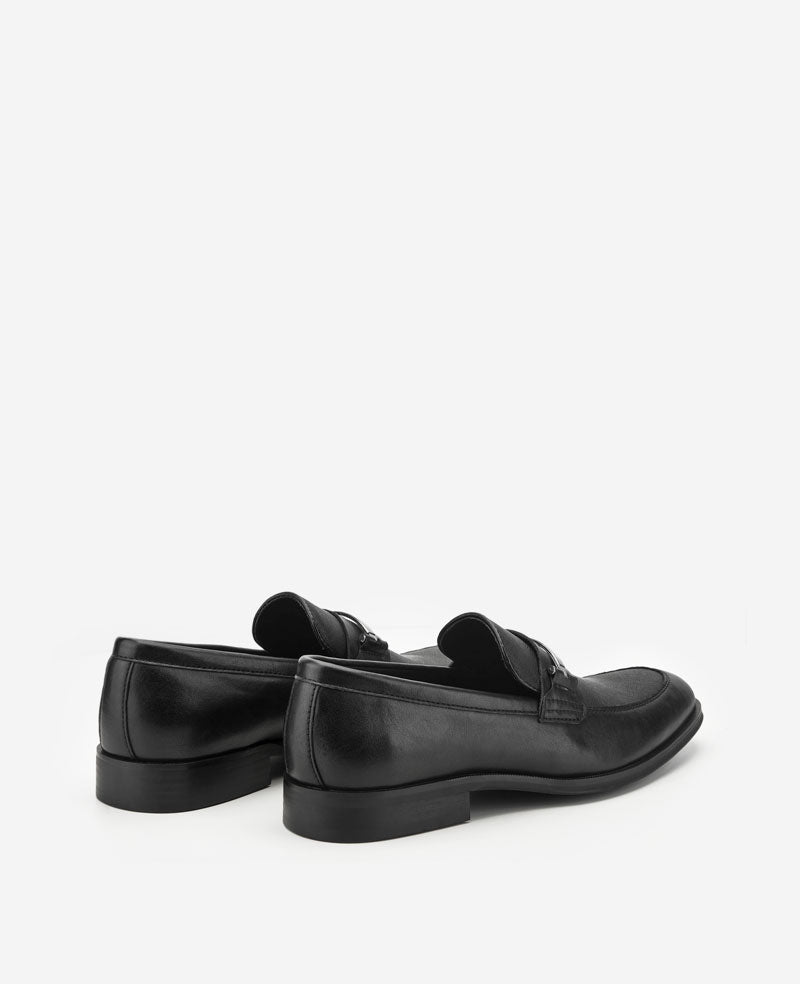 Kenneth Cole Reaction Shoes Marco Slip on Loafer mocassini neri 7M con plantare removibile