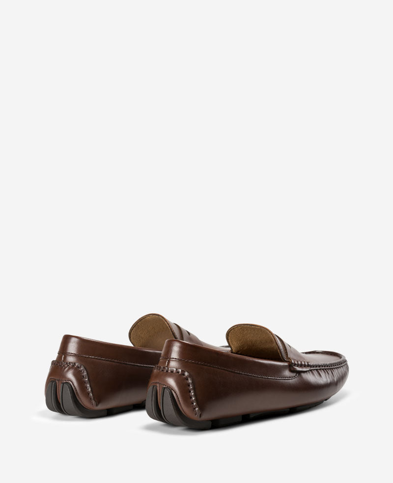 Kenneth Cole Reaction Shoes REACTION Sergio Penny Driving Loafer mocassini marroni