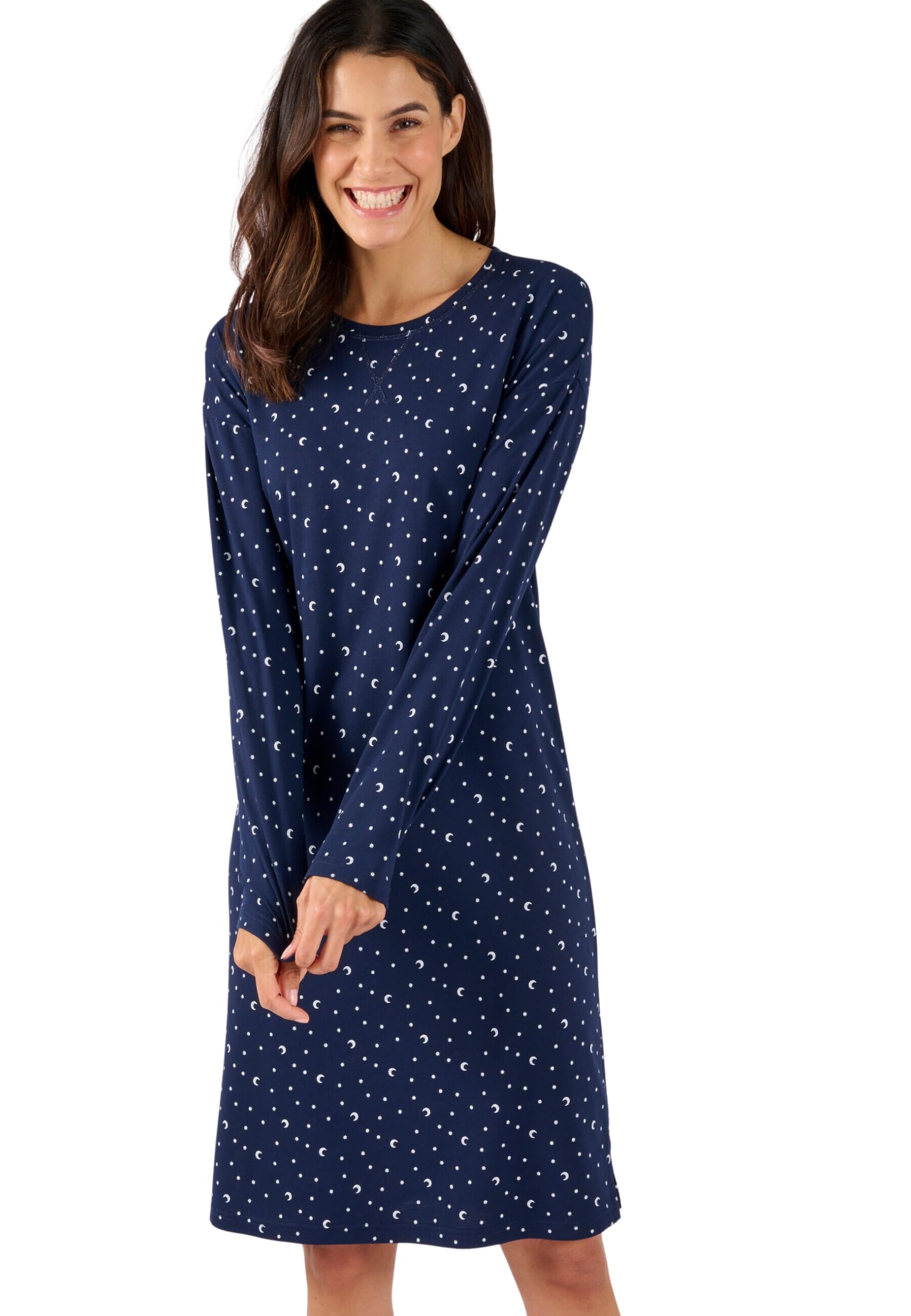 Damart Homewear Camicia da notte Thermolactyl in Maile Jersey donna XS