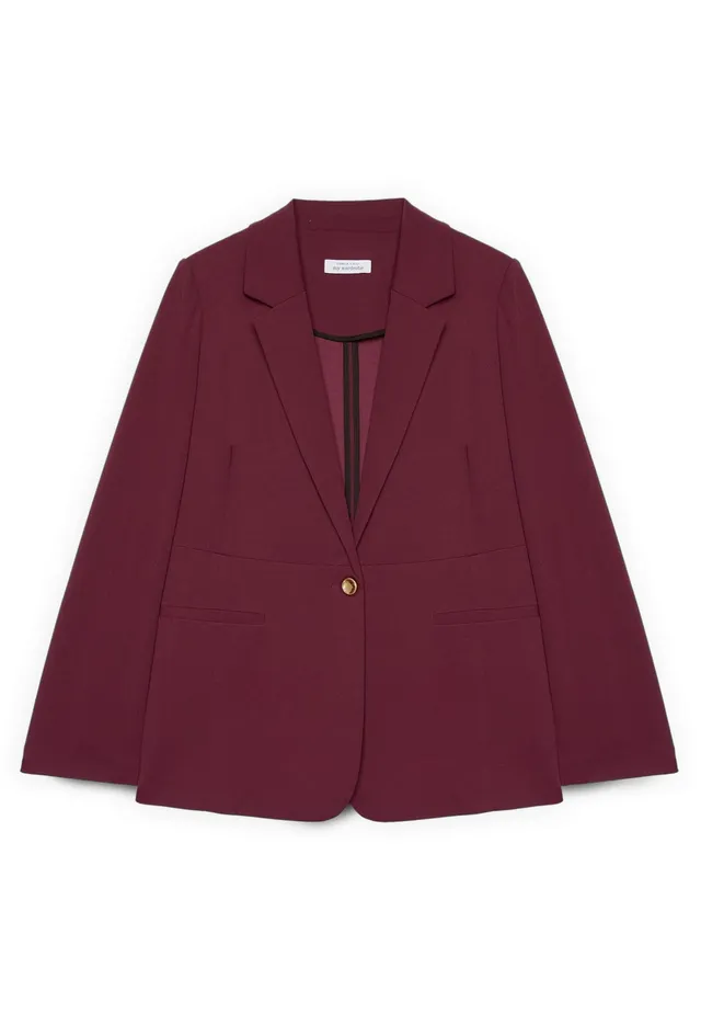 Fiorella Rubino Giacche e blazer Blazer destrutturato Blazer 58 Plus bordeaux stretch