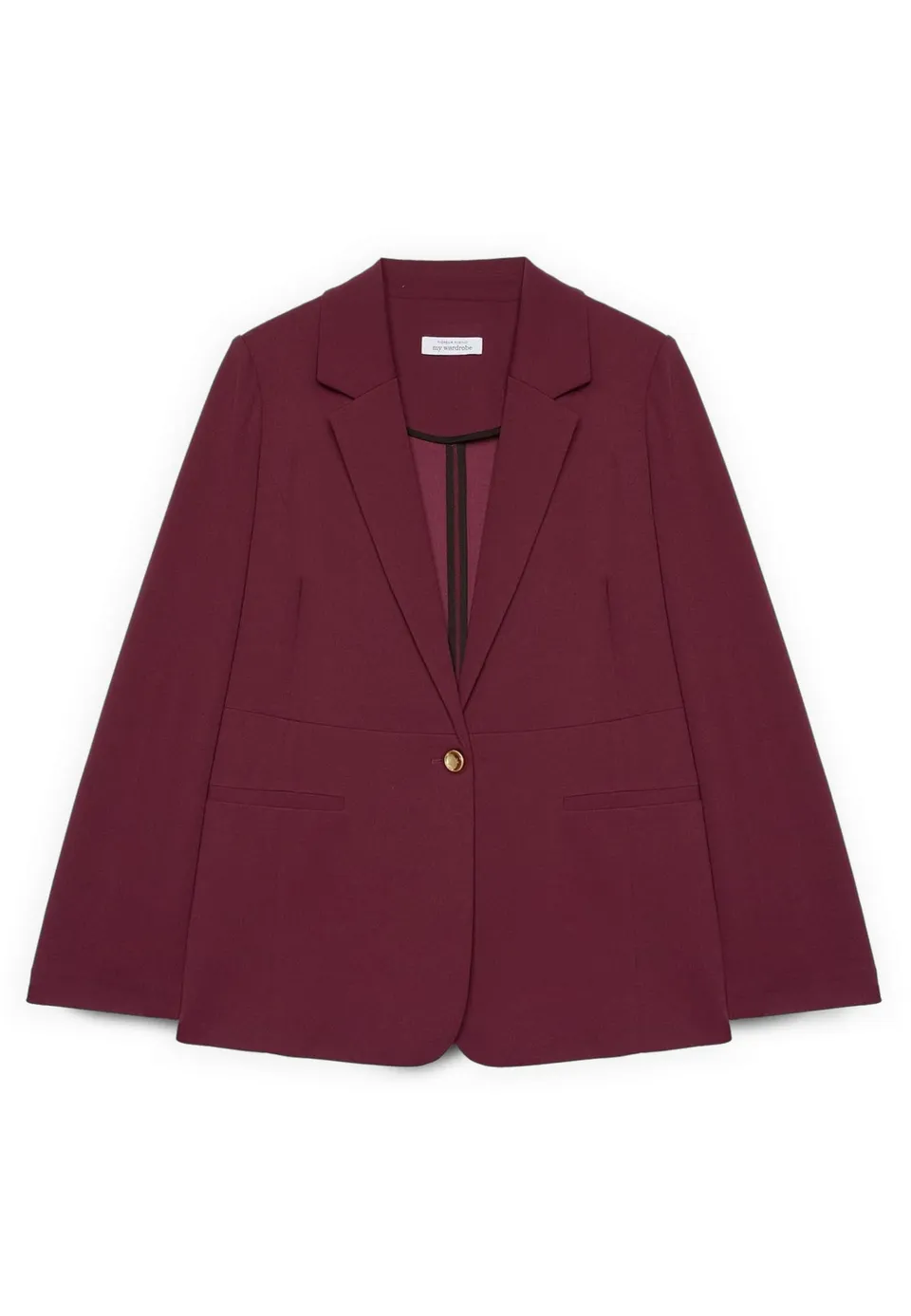 Fiorella Rubino Giacche e blazer Blazer destrutturato Blazer 58 Plus bordeaux stretch