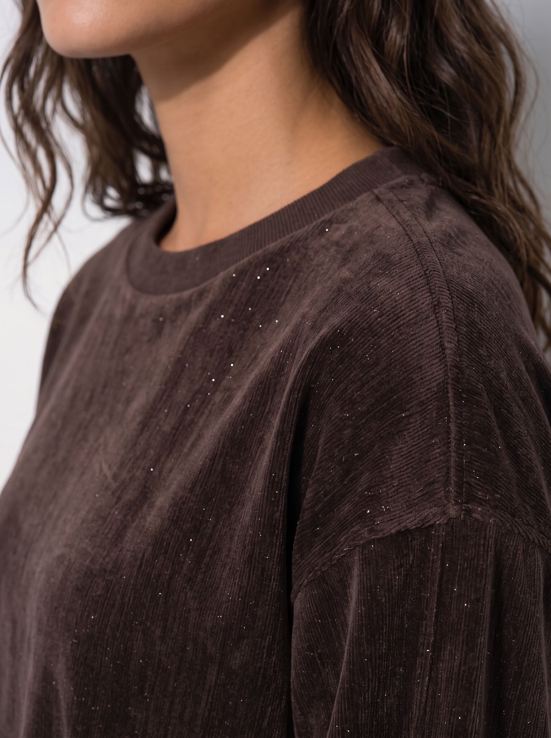 Markup Donna T-Shirt & Felpe Felpa in ciniglia