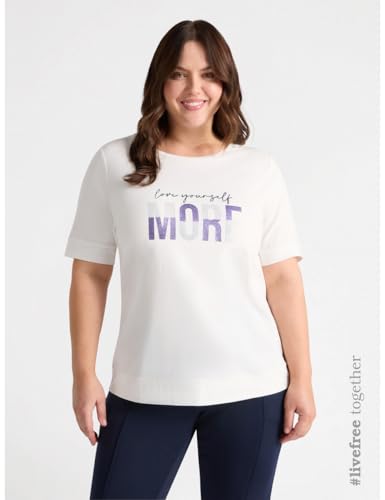 Fiorella Rubino Top e t-shirt T-shirt con scritta e fiocco