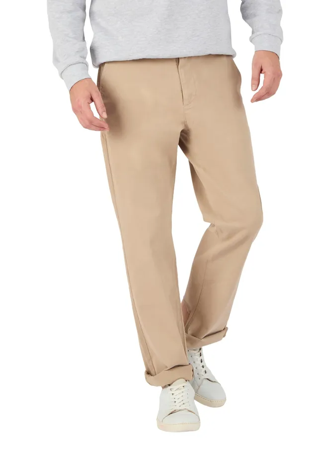 Damart Prêt-à-porter Pantaloni Chino Cotone Stretch Uomo taglia 50 cotone elasticizzato