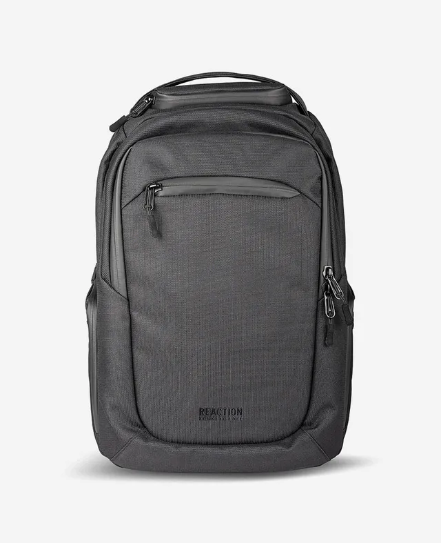 Kenneth Cole Reaction Luggage Parker Backpack zaino nero impermeabile porta laptop