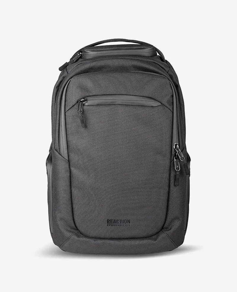 Kenneth Cole Reaction Luggage Parker Backpack zaino nero impermeabile porta laptop
