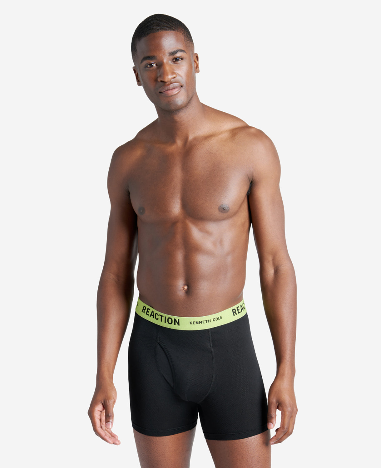 Kenneth Cole Reaction Clothing Organic Cotton Stretch Boxer Briefs 3-Pack boxer uomo 3 pezzi cotone biologico elasticizzato