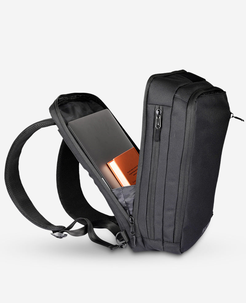 Kenneth Cole Reaction Luggage Parker Convertible Backpack zaino nero taglia unica