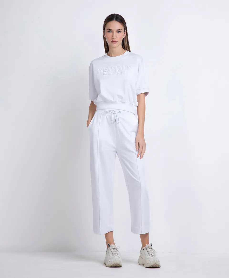 Markup Donna T-Shirt & Felpe Felpa kimono con logo donna