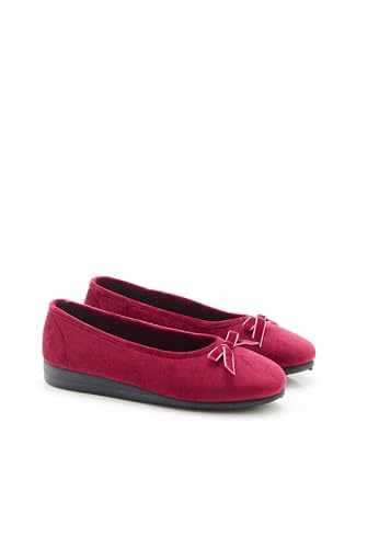 Damart Calzature pantofole donna effetto velluto taglia 36