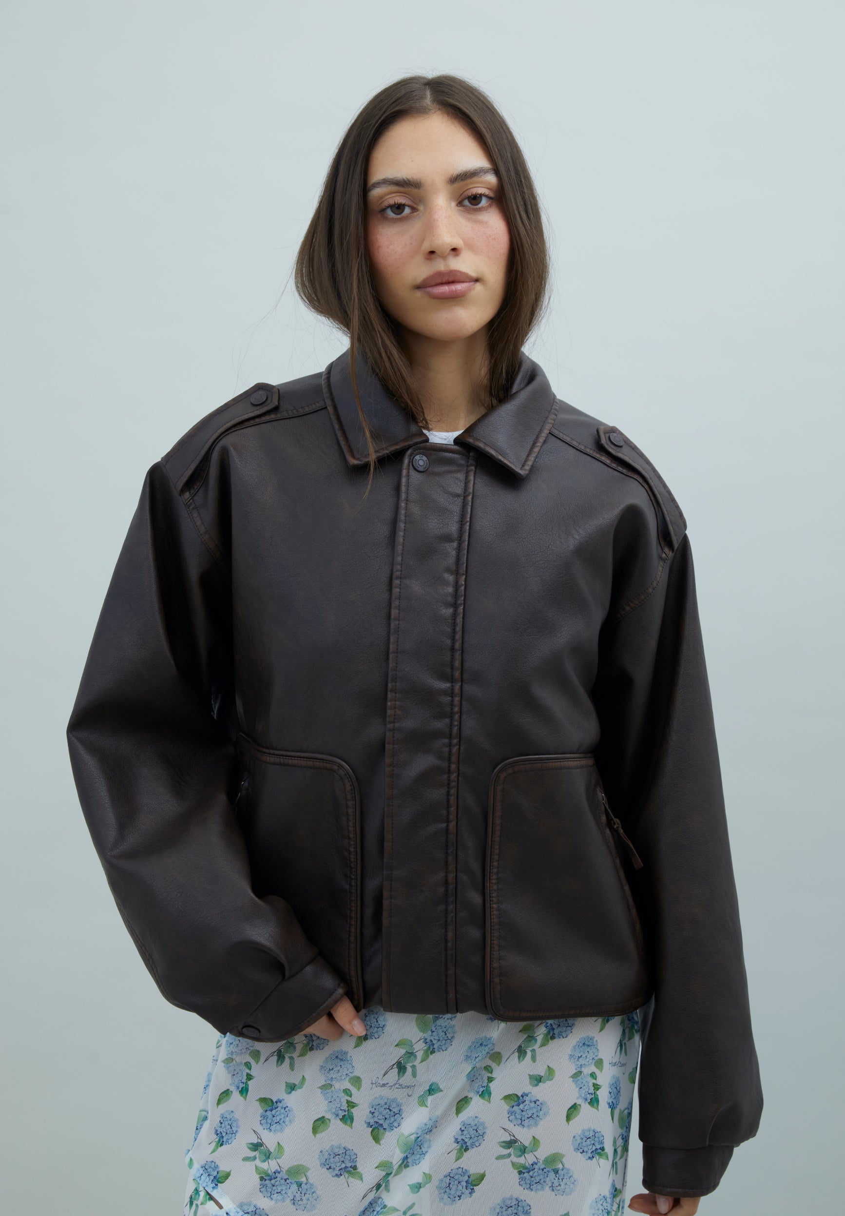 House Of Sunny Women's Jackets THE CRUISE FLIGHT JACKET giacca bomber oversize