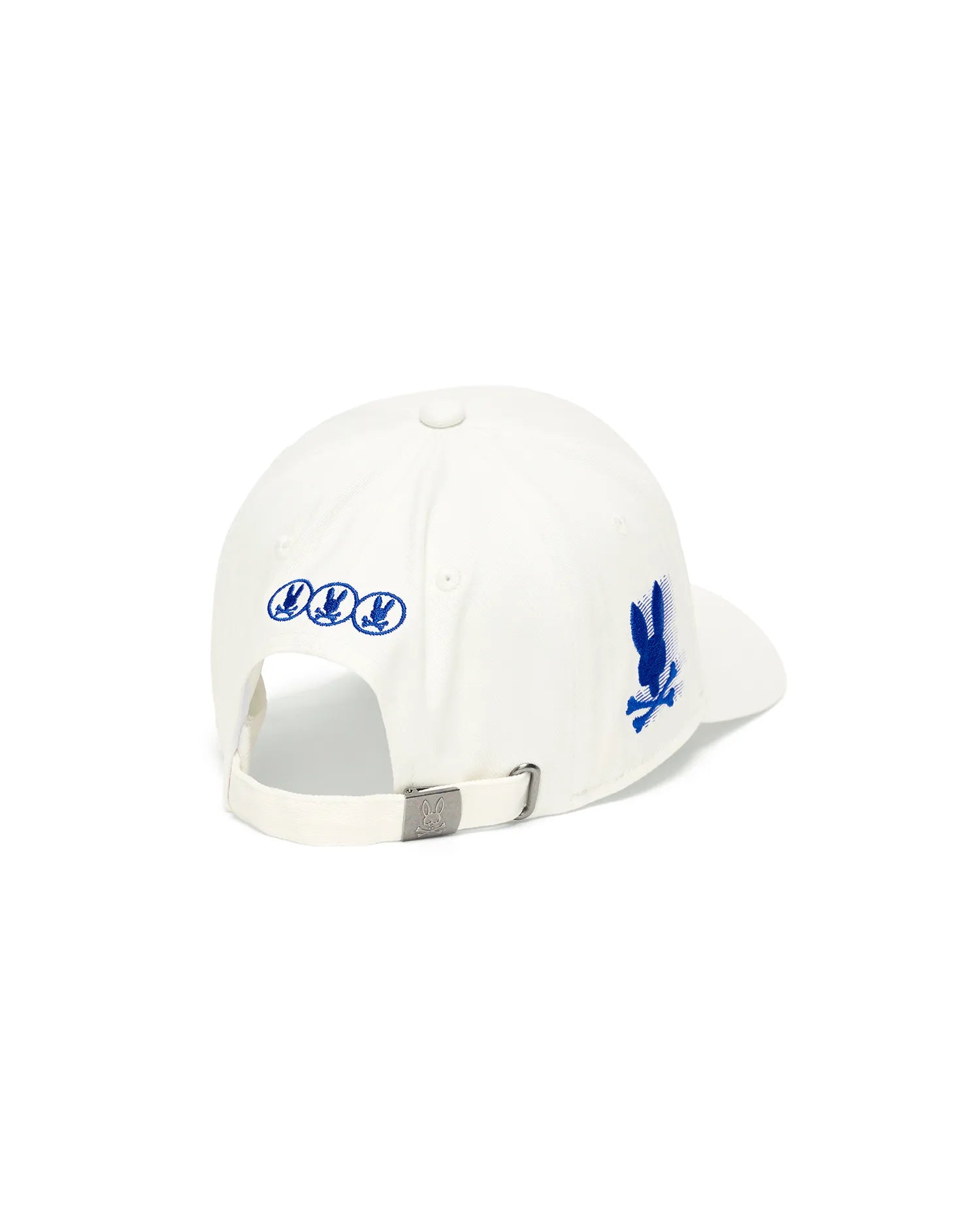 Psycho Bunny Kids Accessories Nathaniel A-Frame Trucker Cap cappellino ecrù in cotone