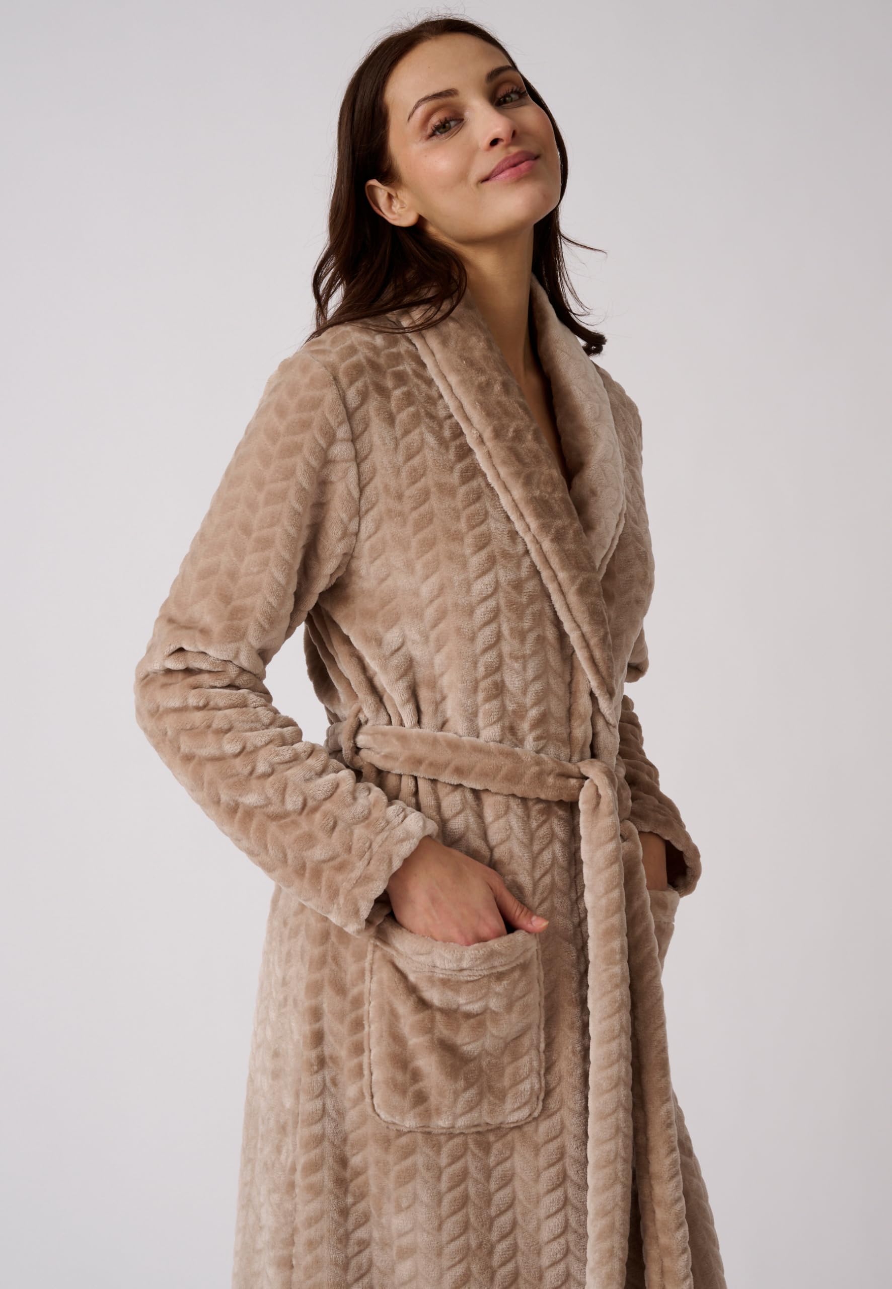 Damart Thermolactyl vestaglia donna con cintura