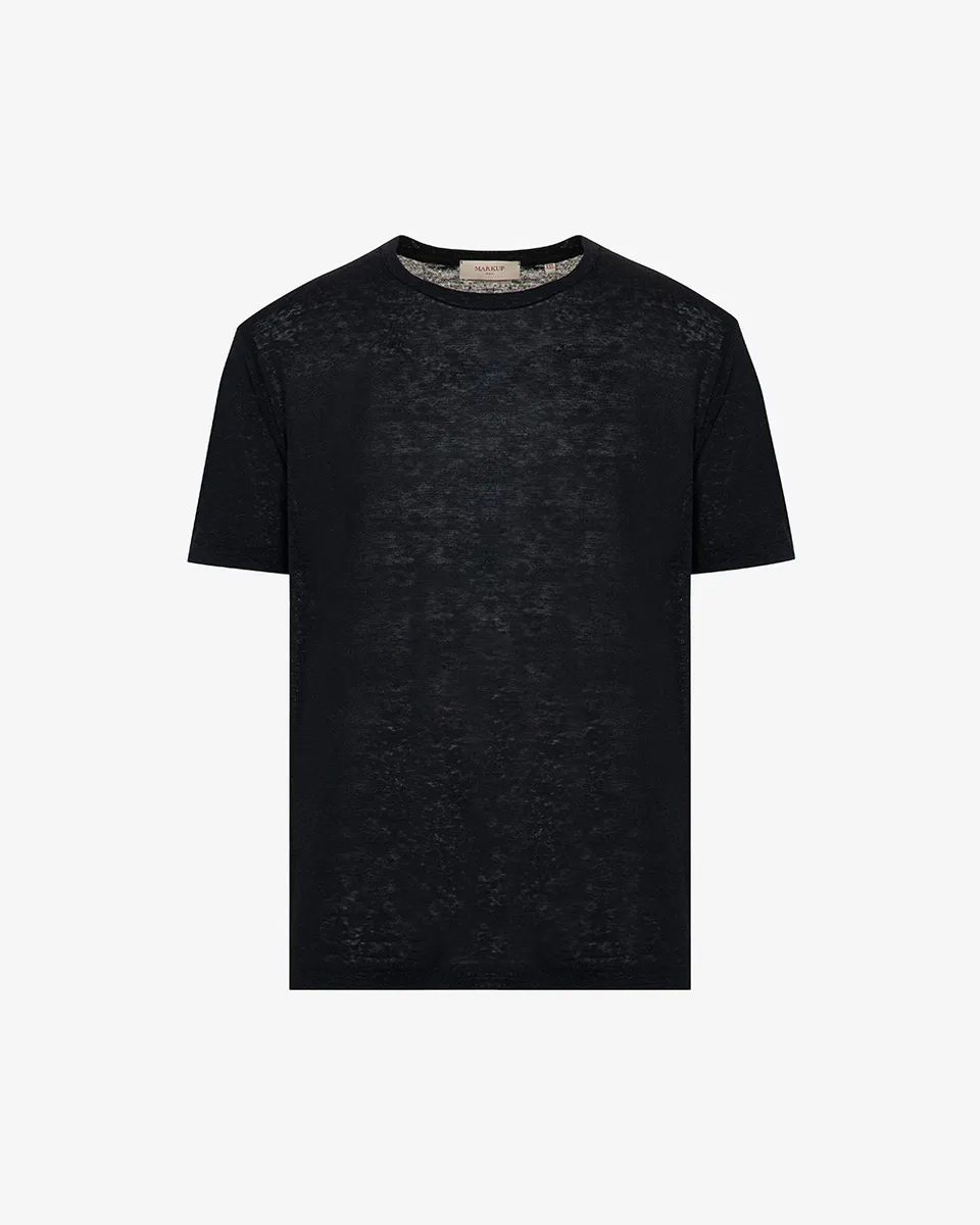 Markup Uomo Felpe & T-shirt T-shirt misto lino