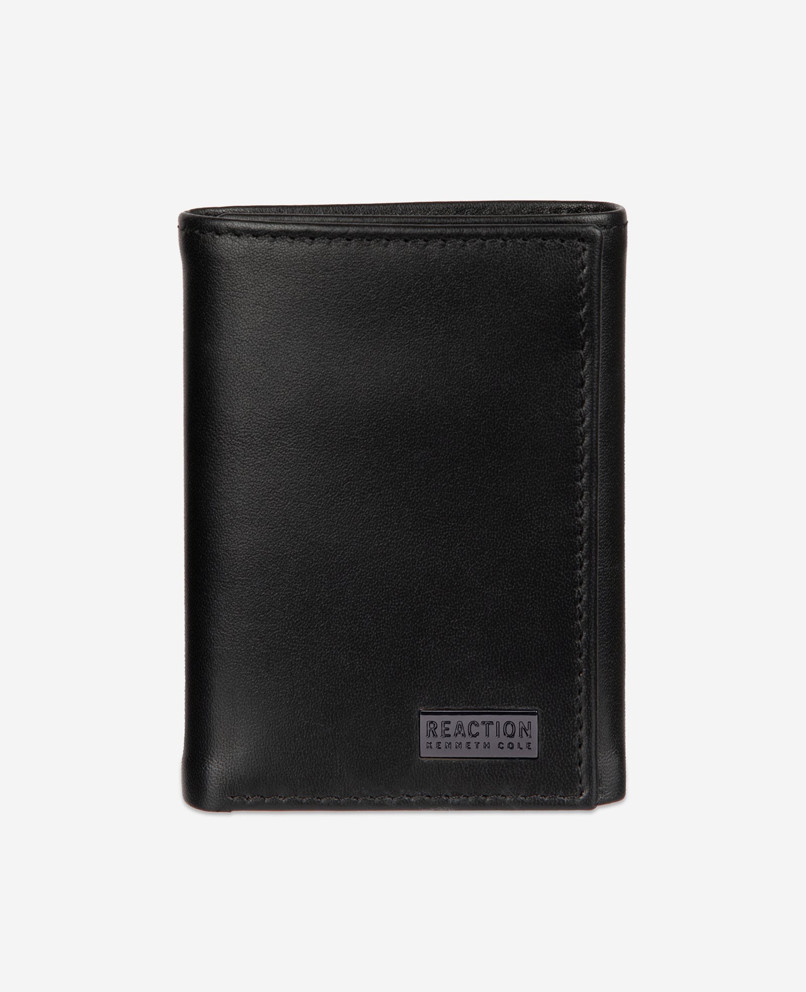 Kenneth Cole Reaction Belts, Wallets & Small Accessories Nappa Leather Trifold Wallet portafoglio nero RFID