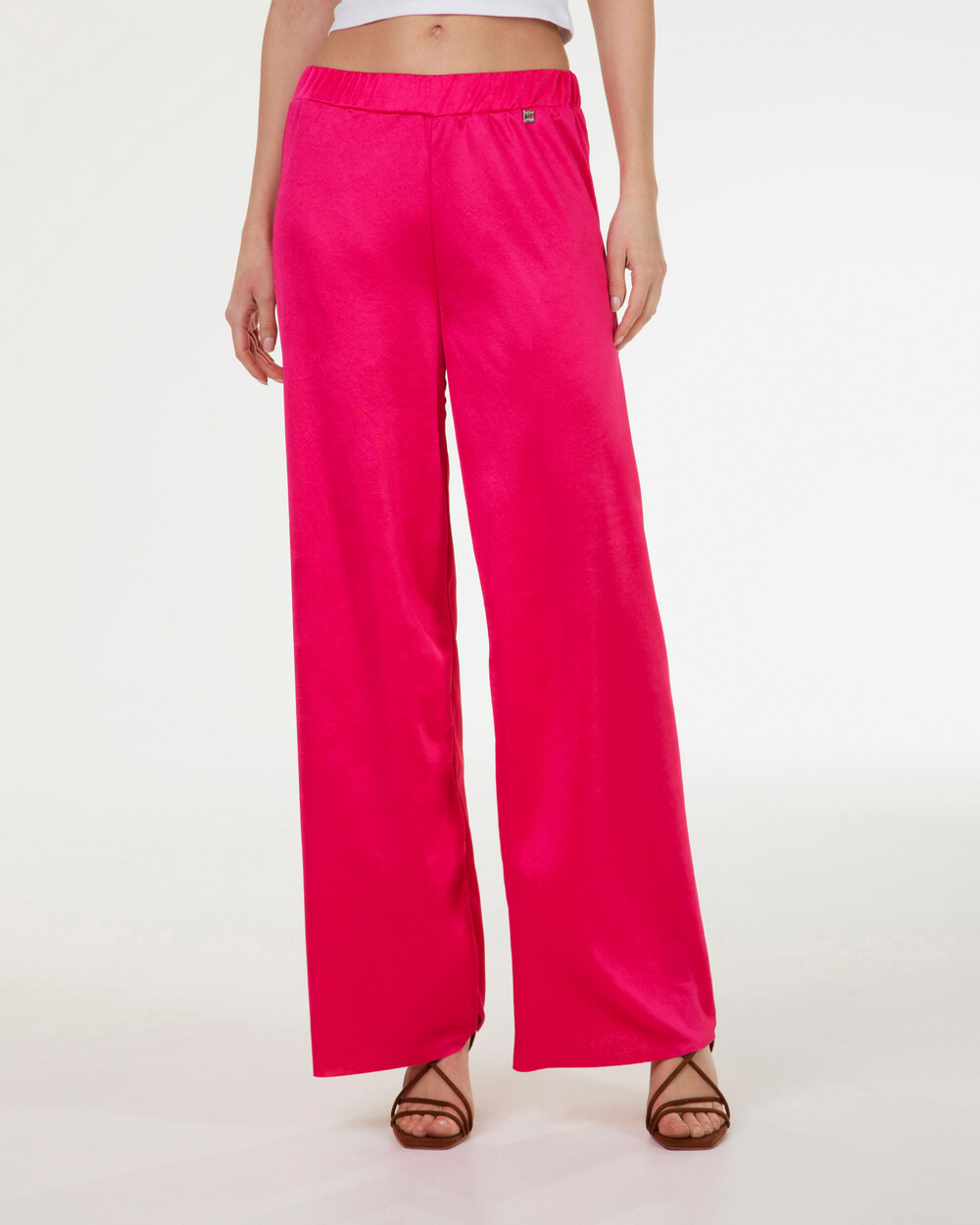 Markup Donna Jeans & Pantaloni Pantalone in crêpe de chine pantalone