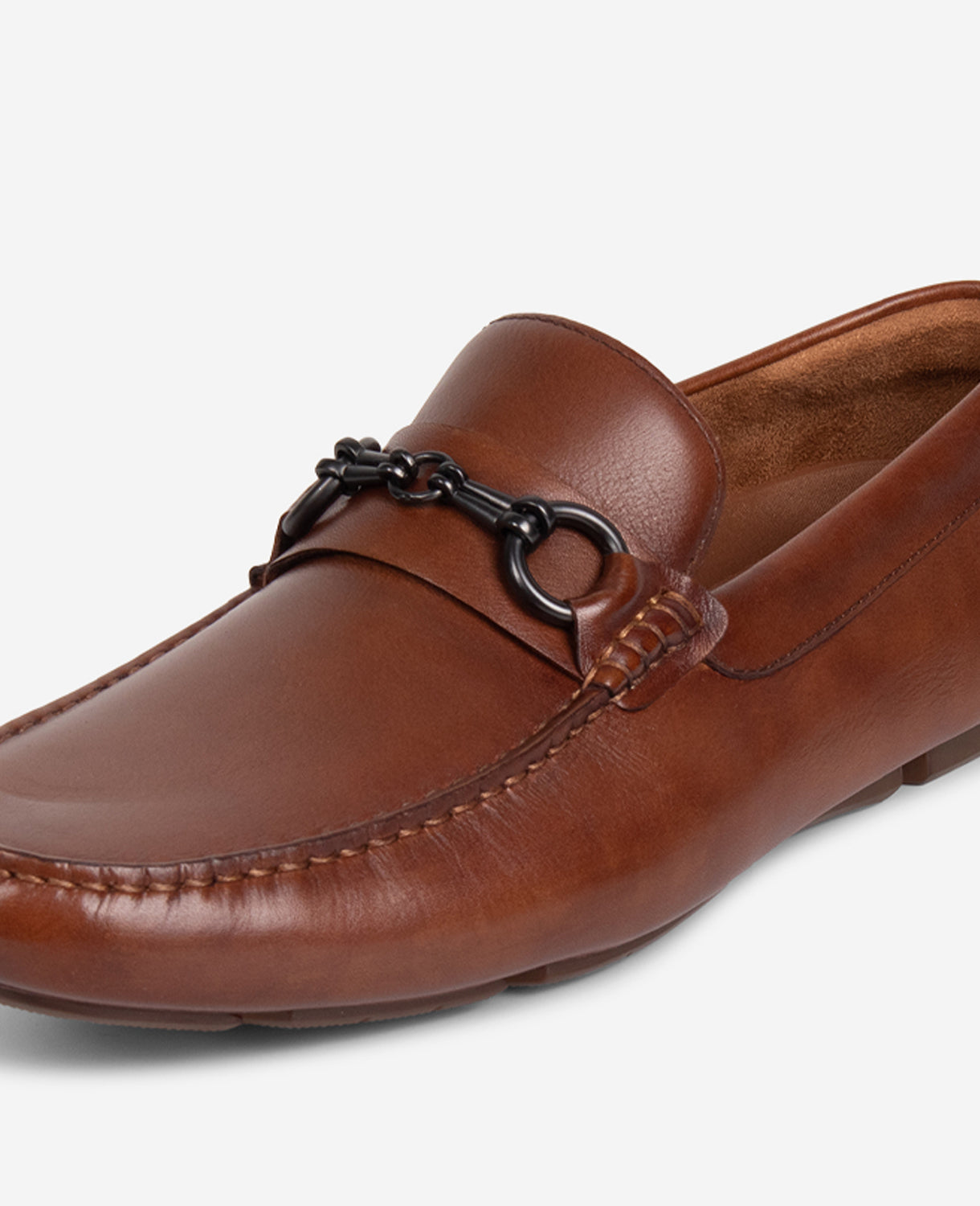 Kenneth Cole Reaction Shoes Driver Loafer mocassino uomo cognac