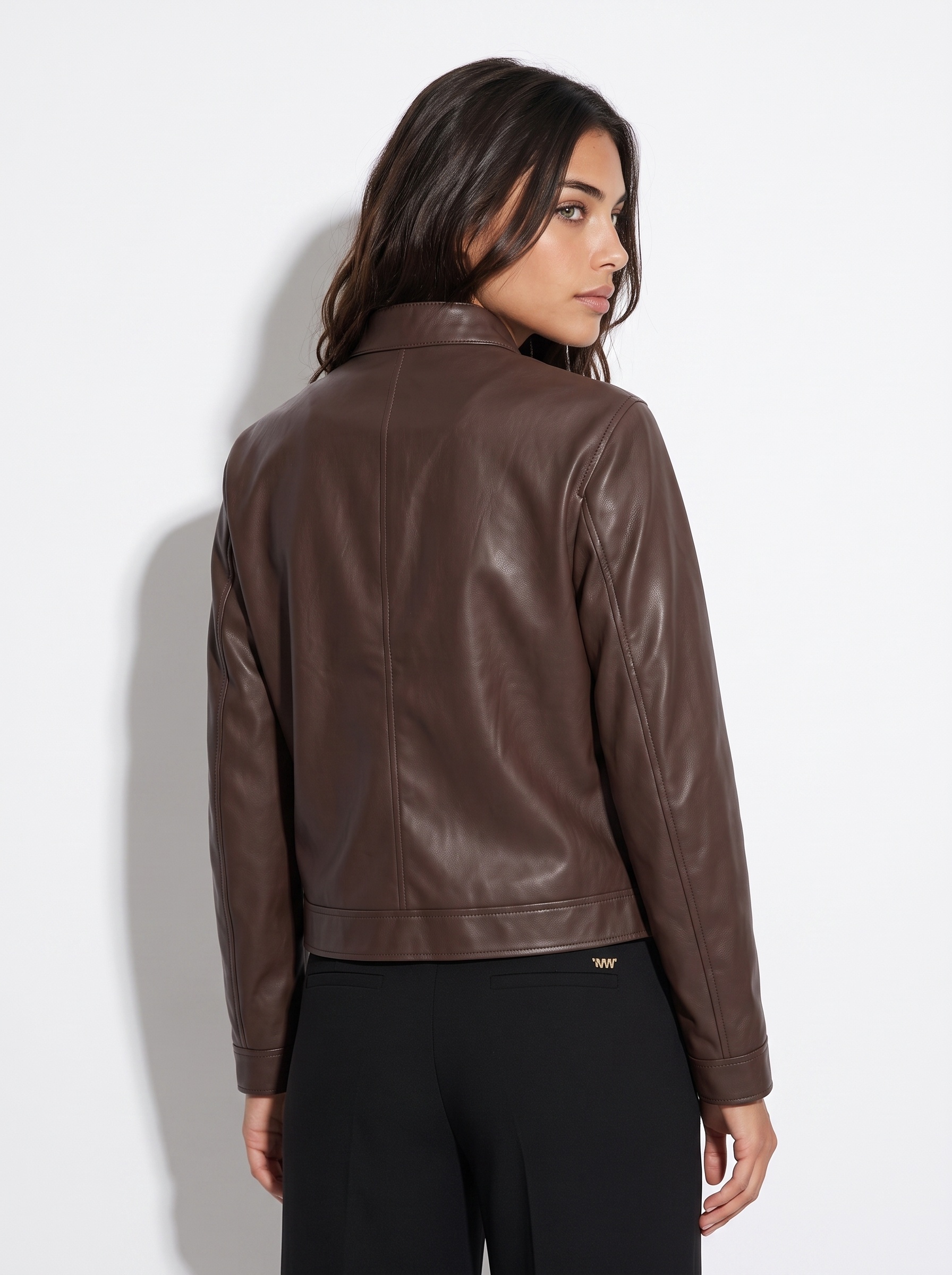 Markup Donna Giacche & Giubbotti Giubbino biker in similpelle