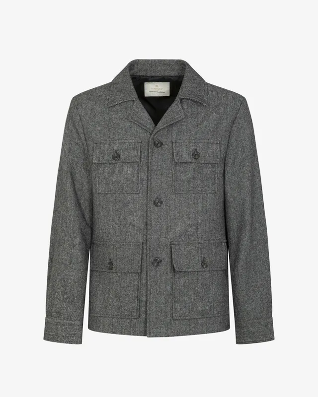 Markup Uomo Giacche & Giubbotti Overshirt panno double overshirt
