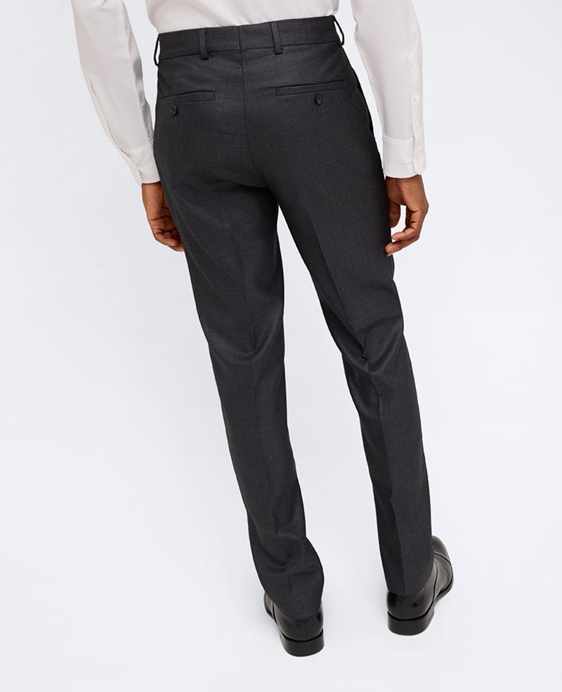 Kenneth Cole Reaction Clothing Ready Flex Suit Separate Pant pantaloni da abito Gunmetal slim fit