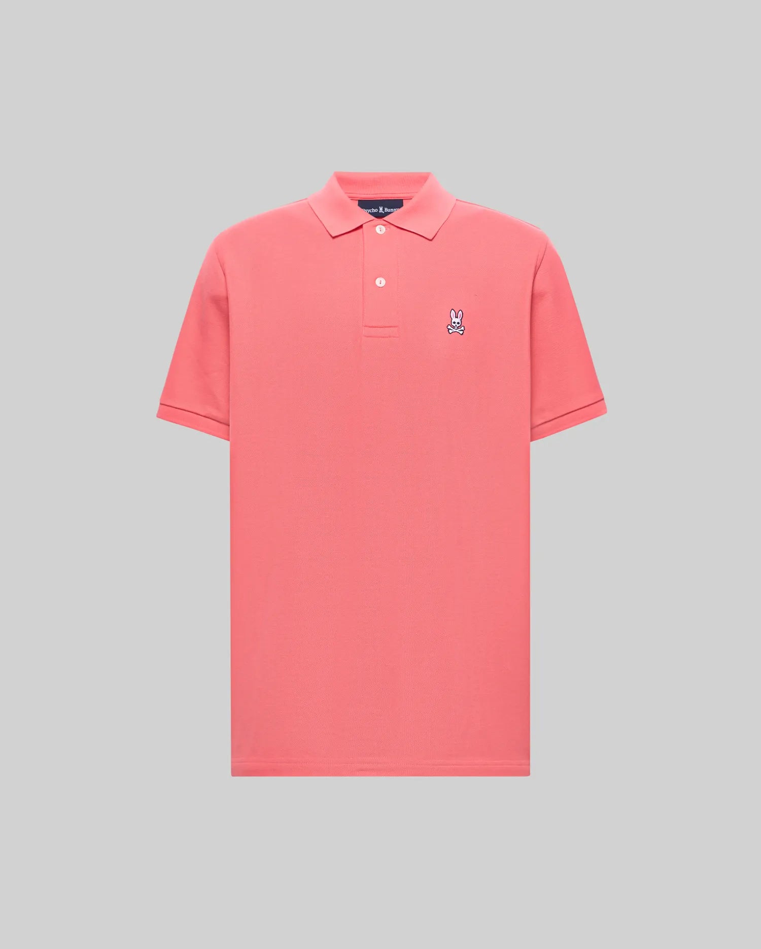 Psycho Bunny Men's Polos Classic Pique Polo B6K001F200 polo corallo in piqué