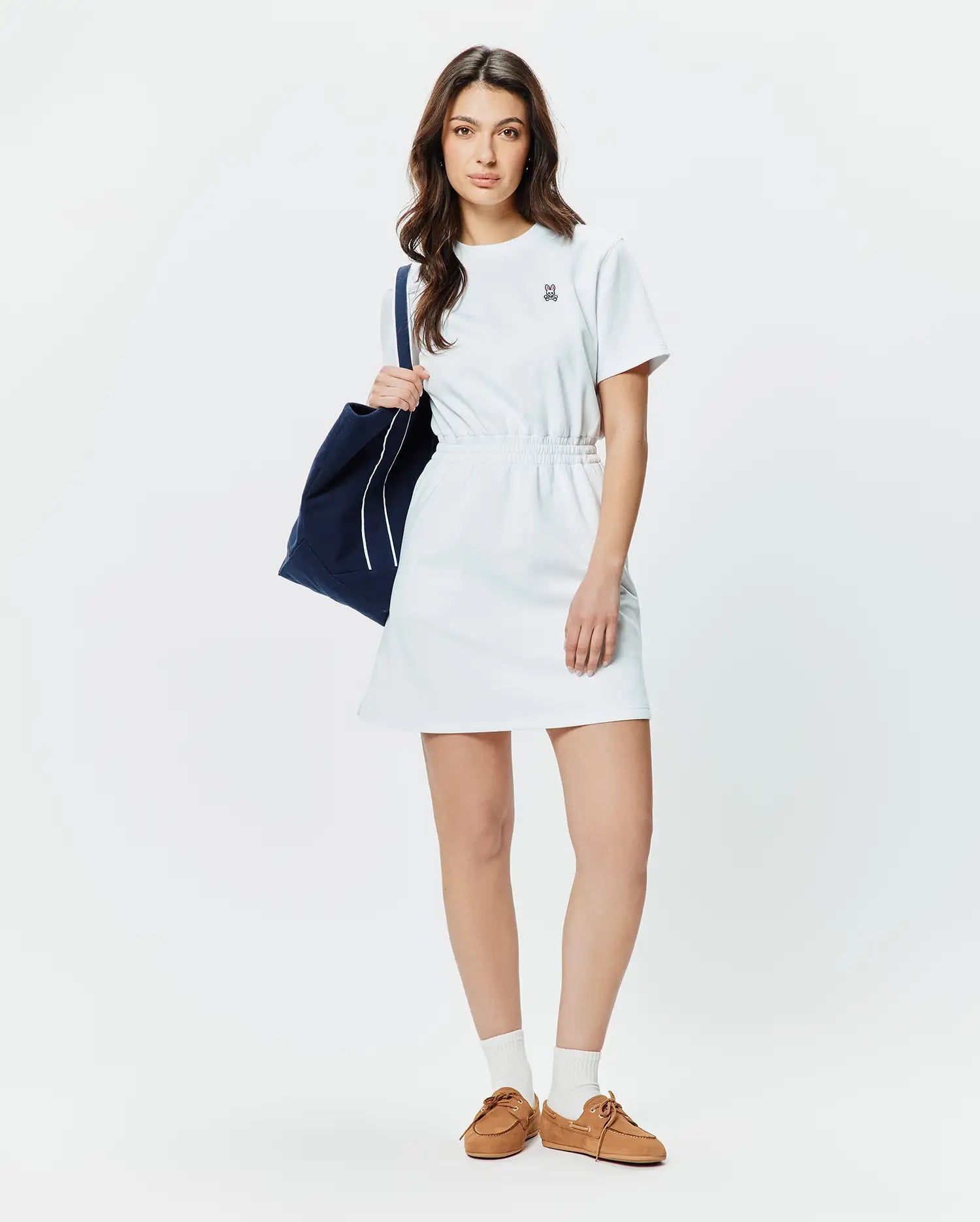 Psycho Bunny Women's Dresses Women's Penelope Dress WO2000012 abito bianco