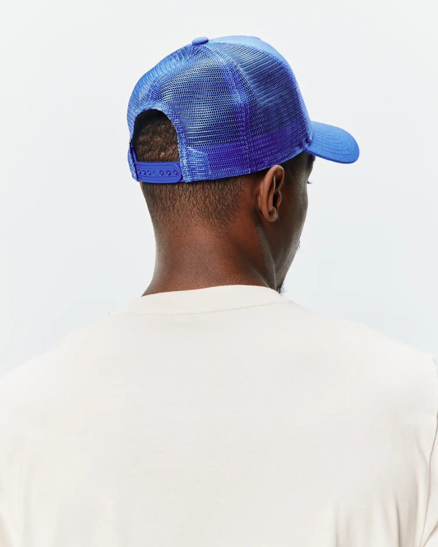 Psycho Bunny Accessories Tobias Trucker Cap MO1500105 cappellino blu regolabile