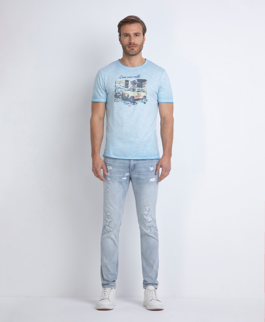 Markup Uomo Felpe & T-shirt T-shirt jersey stampata t-shirt