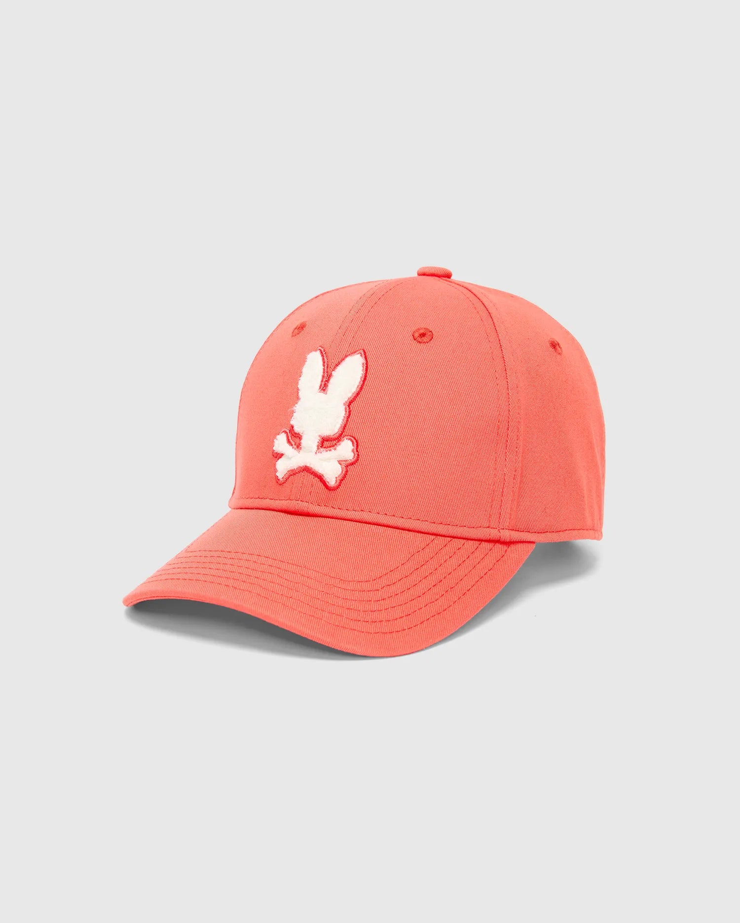 Psycho Bunny Kids Accessories KIDS CRAIG BASEBALL CAP - KO1500047 cappello baseball Emberglow O/S cotone