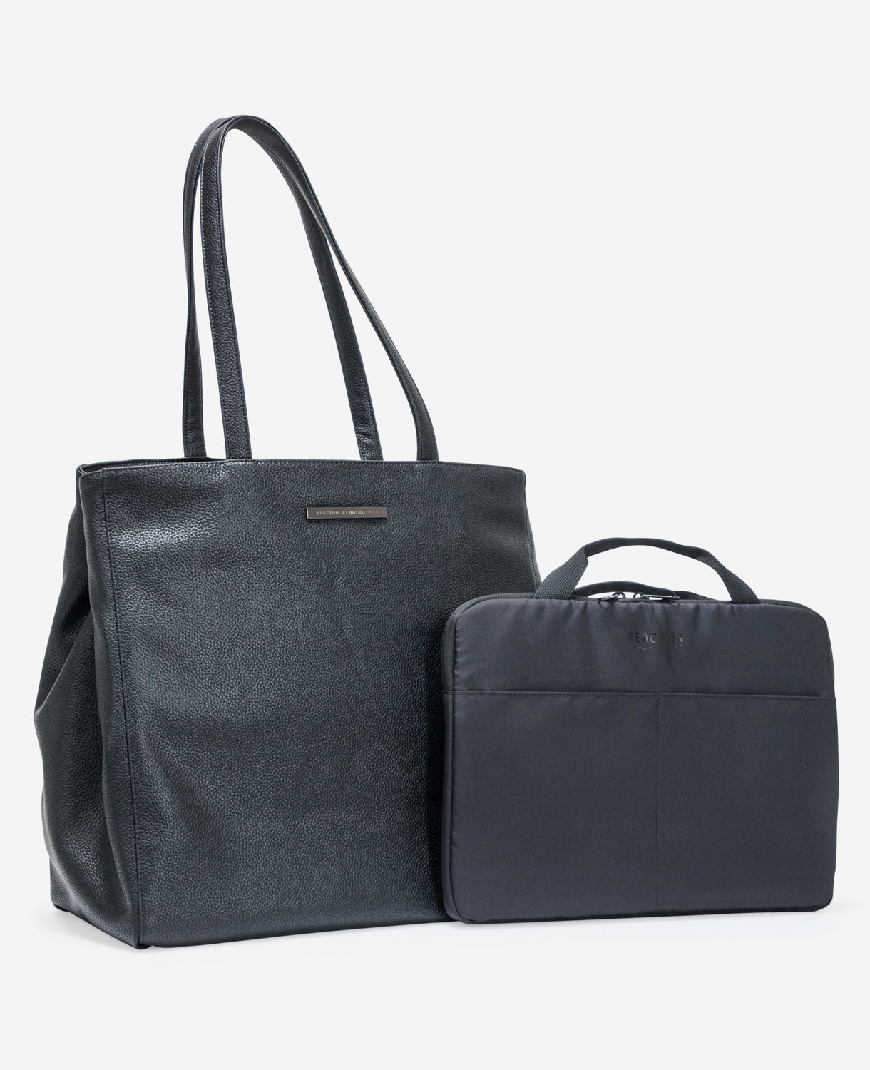 Kenneth Cole Reaction Bags Marley tote borsa laptop nera