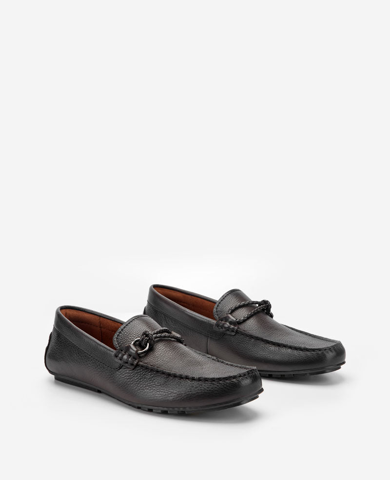 Kenneth Cole Reaction Shoes Dominic Driving Moc mocassino marrone in pelle
