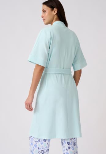 Damart Homewear vestaglia donna kimono XS in maglia fiocco