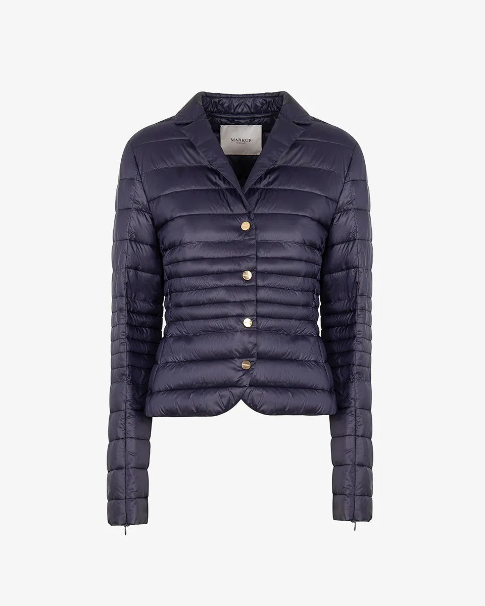 Markup Donna Giacche & Giubbotti Giacca piumino corta nylon perlato