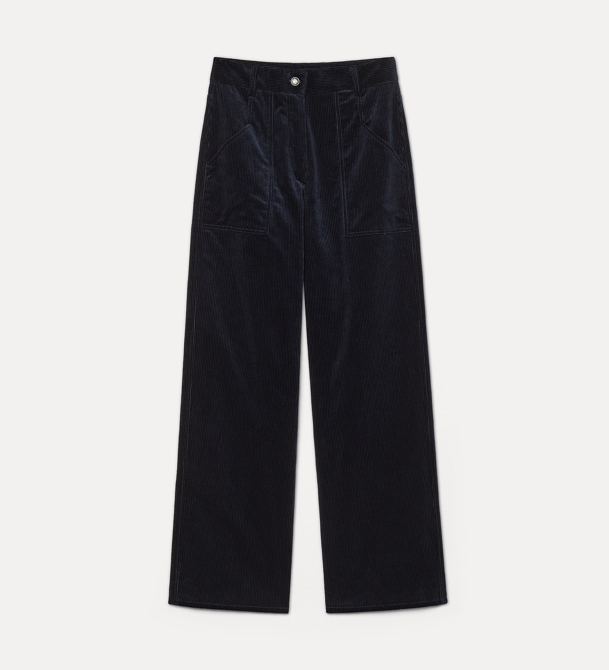 Forte pantaloni corduroy cargo trousers night pantaloni cargo in velluto a coste