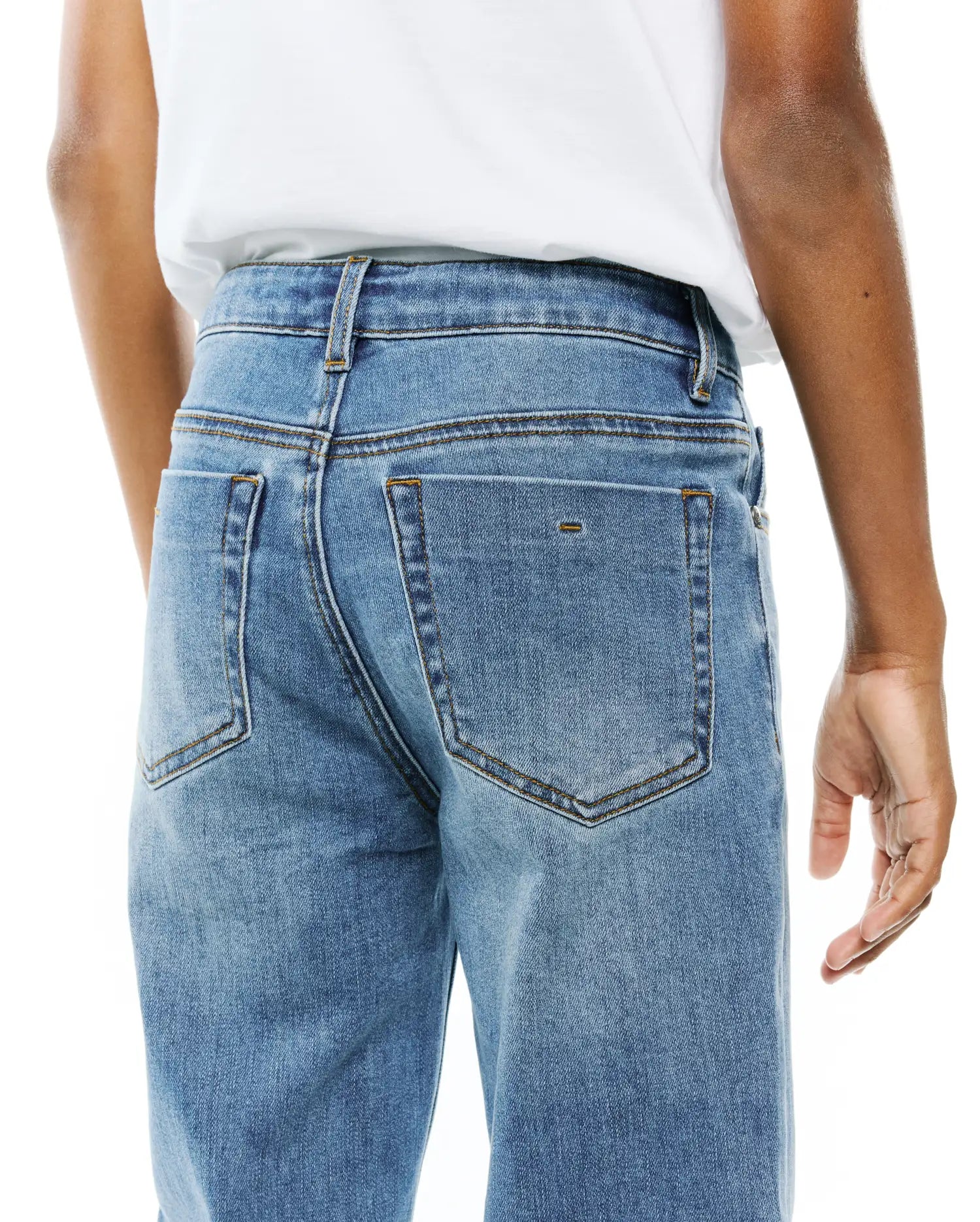 Psycho Bunny Kids Bottoms Emerson Slim Fit Jean jeans bambino lavaggio chiaro elasticizzati