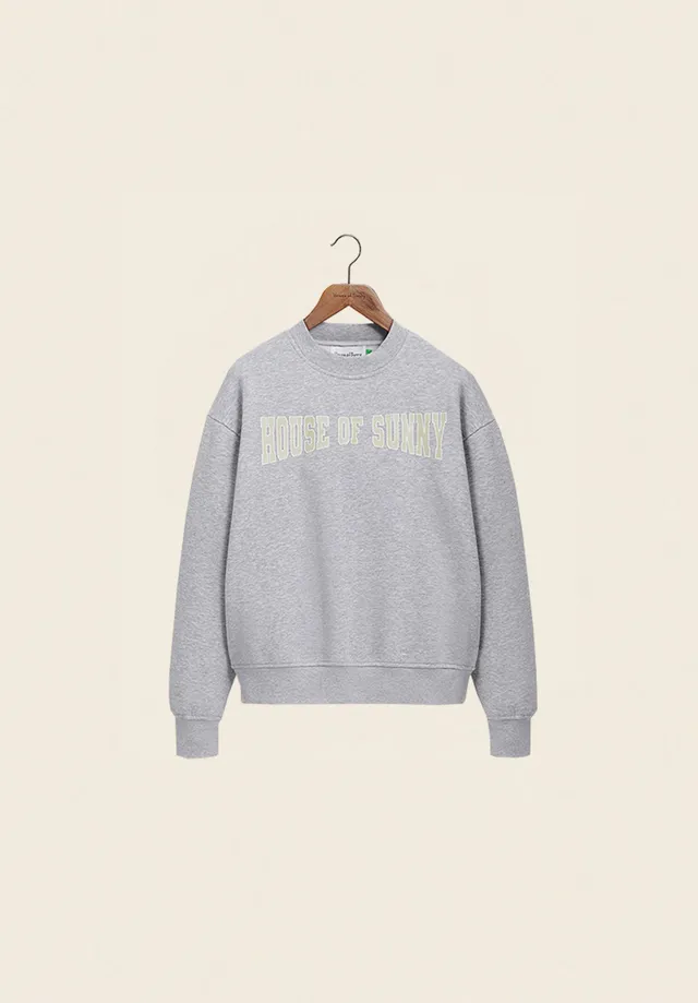 House Of Sunny Womens Tops The Family Crew felpa girocollo in cotone biologico