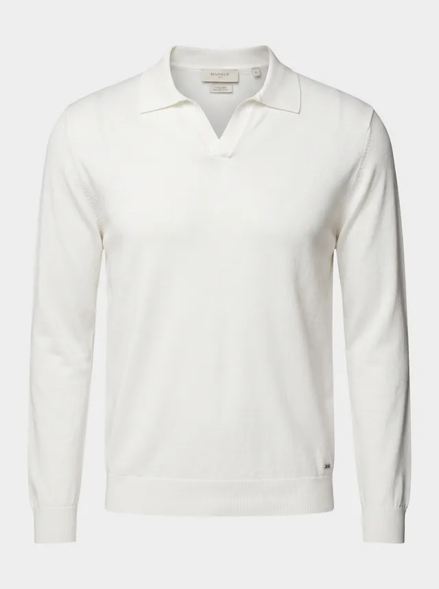Markup Uomo Maglieria Polo Derby Manica Lunga polo