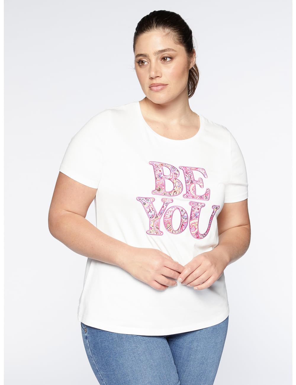 Fiorella Rubino Top e t-shirt T-Shirt con Scritta t-shirt M Plus