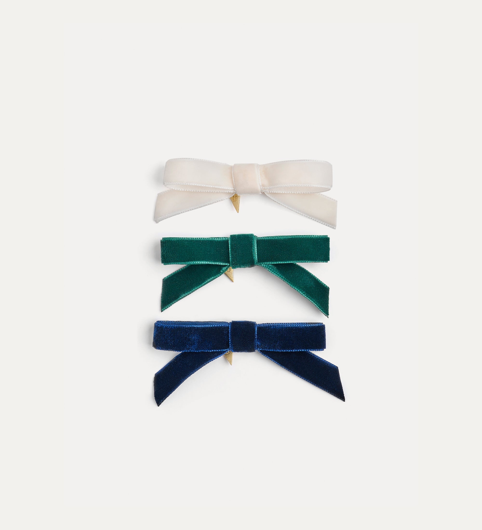 Forte gioielli velvet bow brooch spilla fiocco rossa U in velluto