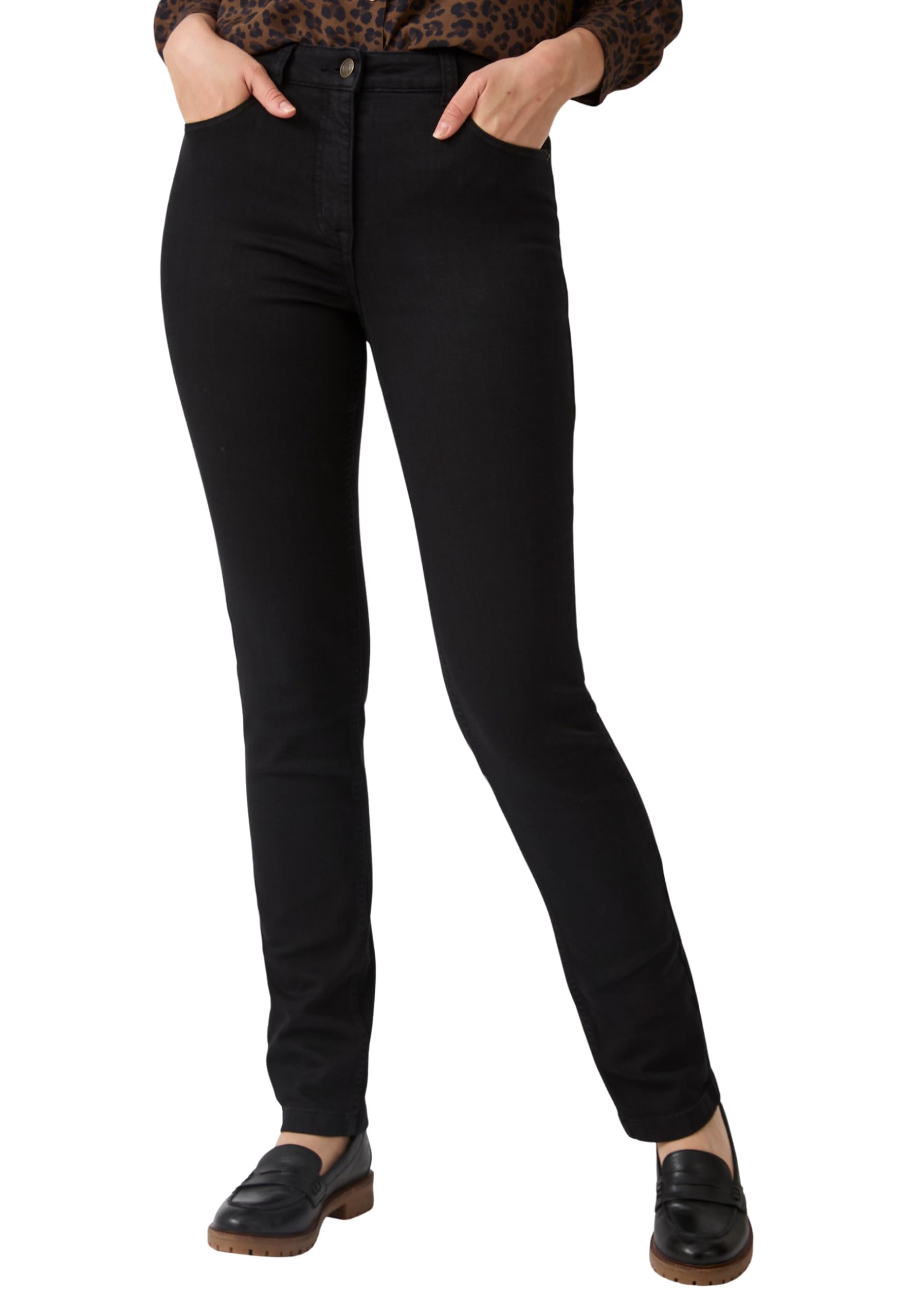 Damart Prêt-à-porter Jeans Slim Donna Perfect Fit elasticizzati effetto pancia piatta