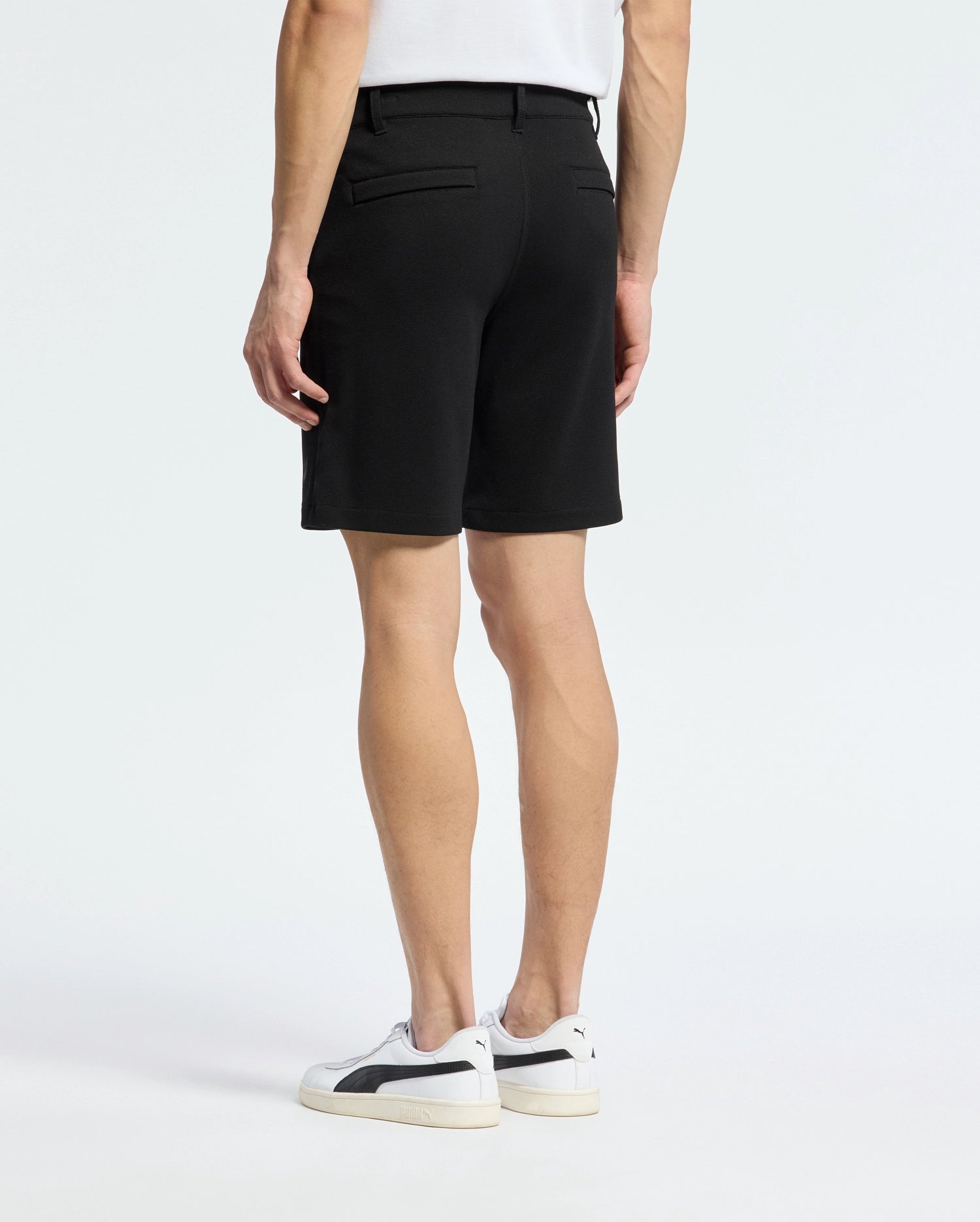 Psycho Bunny Men's Shorts Shiro Knit Honeycomb Short shorts neri