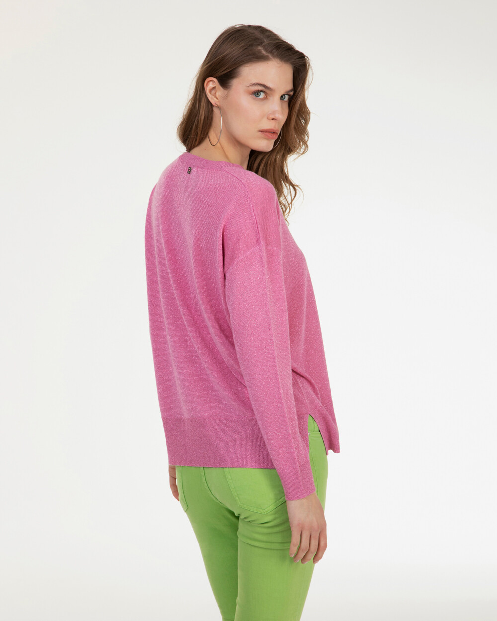 Markup Donna Maglieria Maglia girocollo lurex