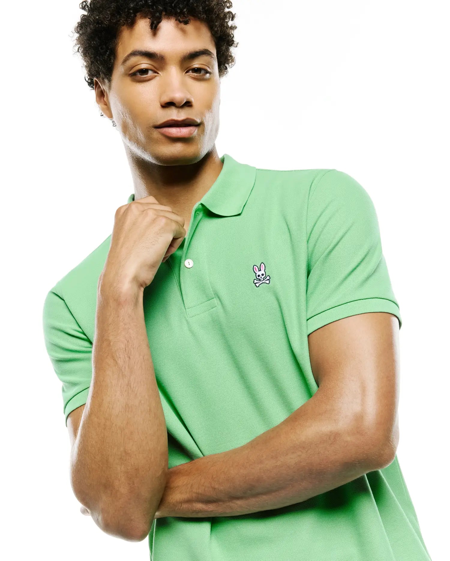 Psycho Bunny Men's Polos Classic Pima Pique Polo B6K001F200 polo Ming