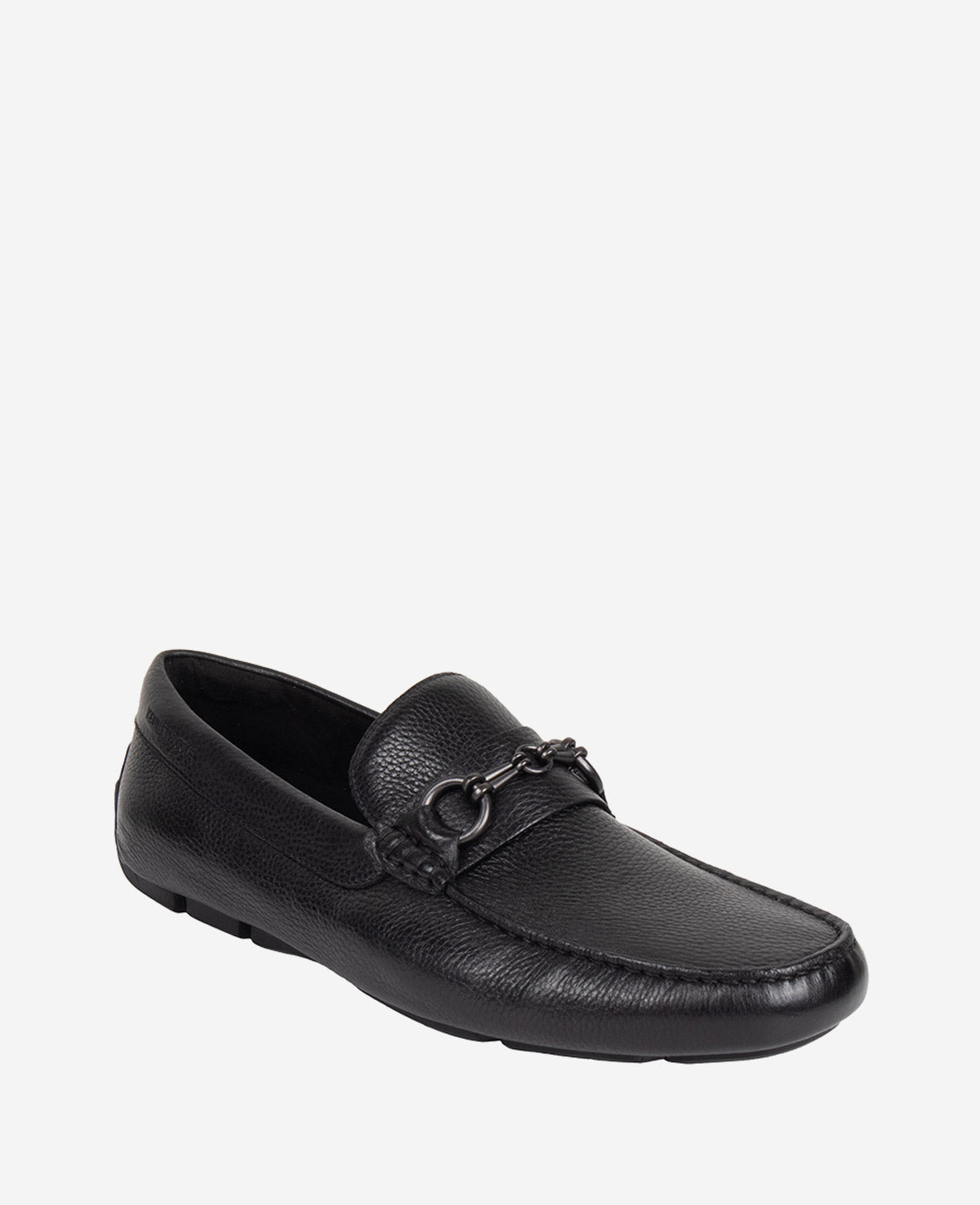 Kenneth Cole Reaction Shoes Classic Detail Driver mocassino nero con soletta rimovibile
