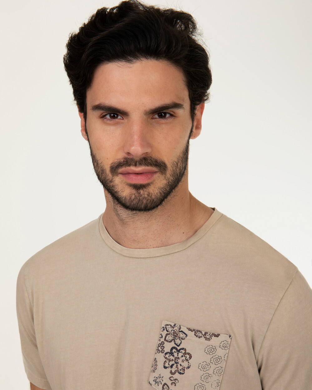 Markup Uomo Felpe & T-shirt T-shirt girocollo con taschino