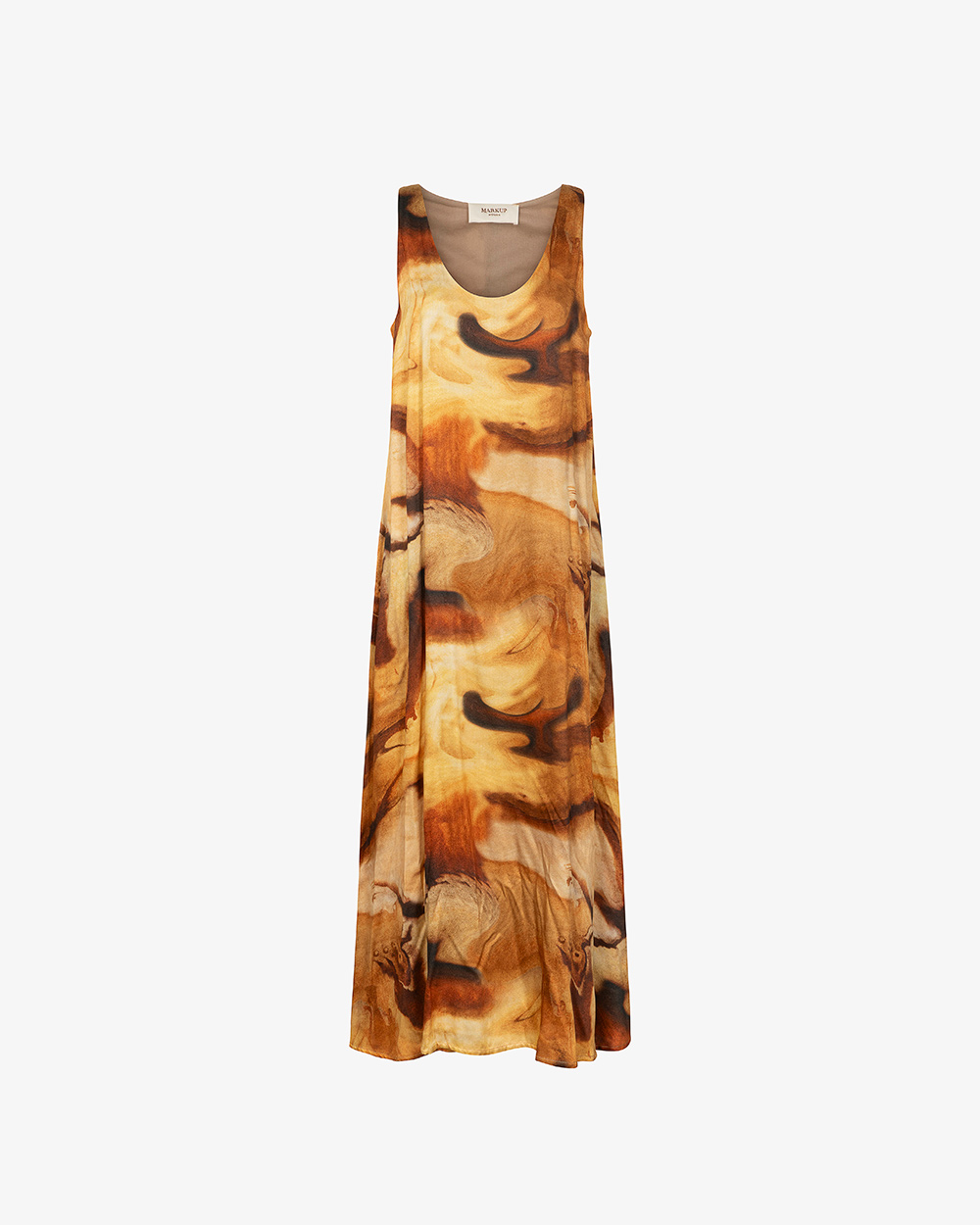 Markup Donna Vestiti Abito in raso stampato