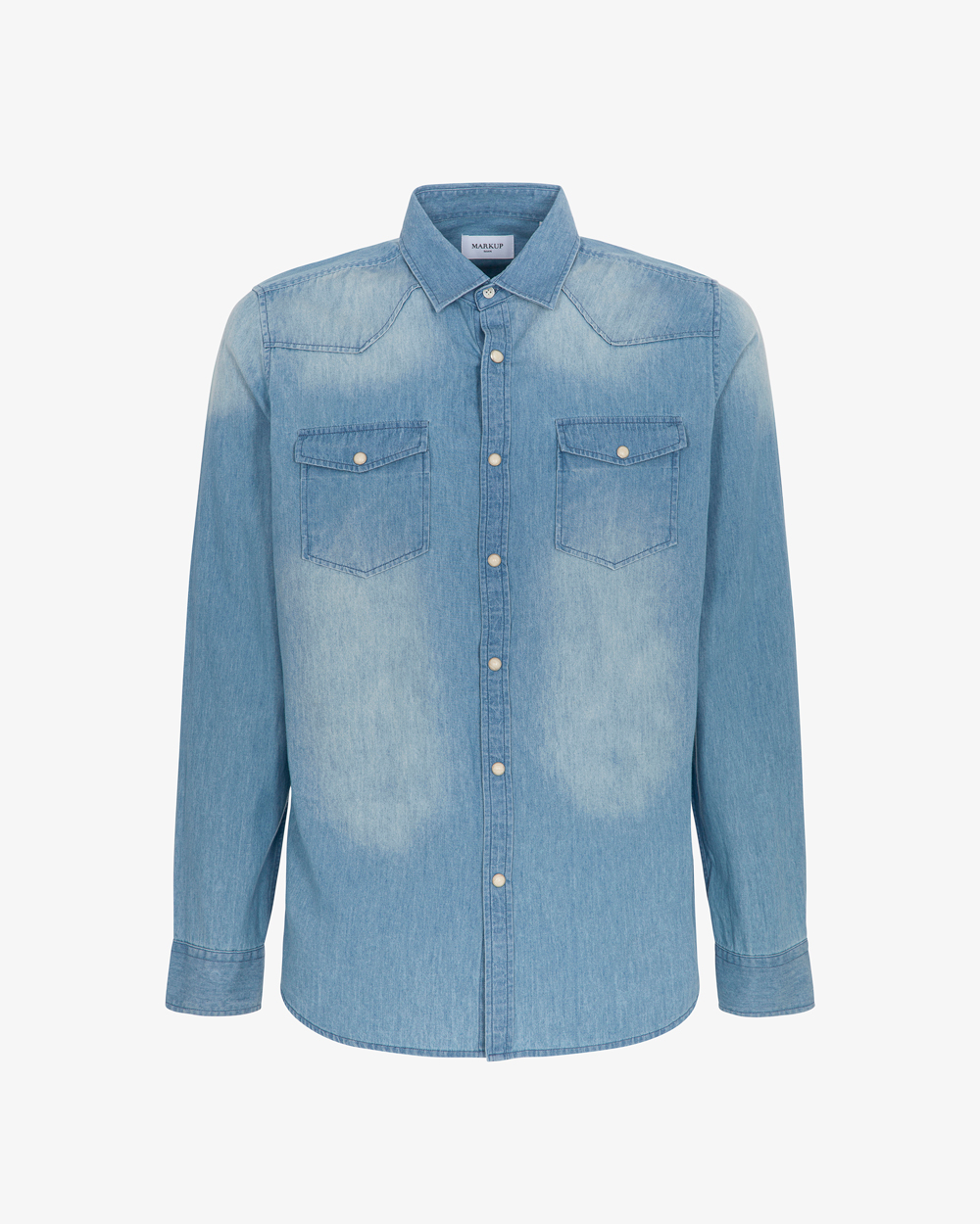 Markup Uomo Camicie Camicia denim camicia